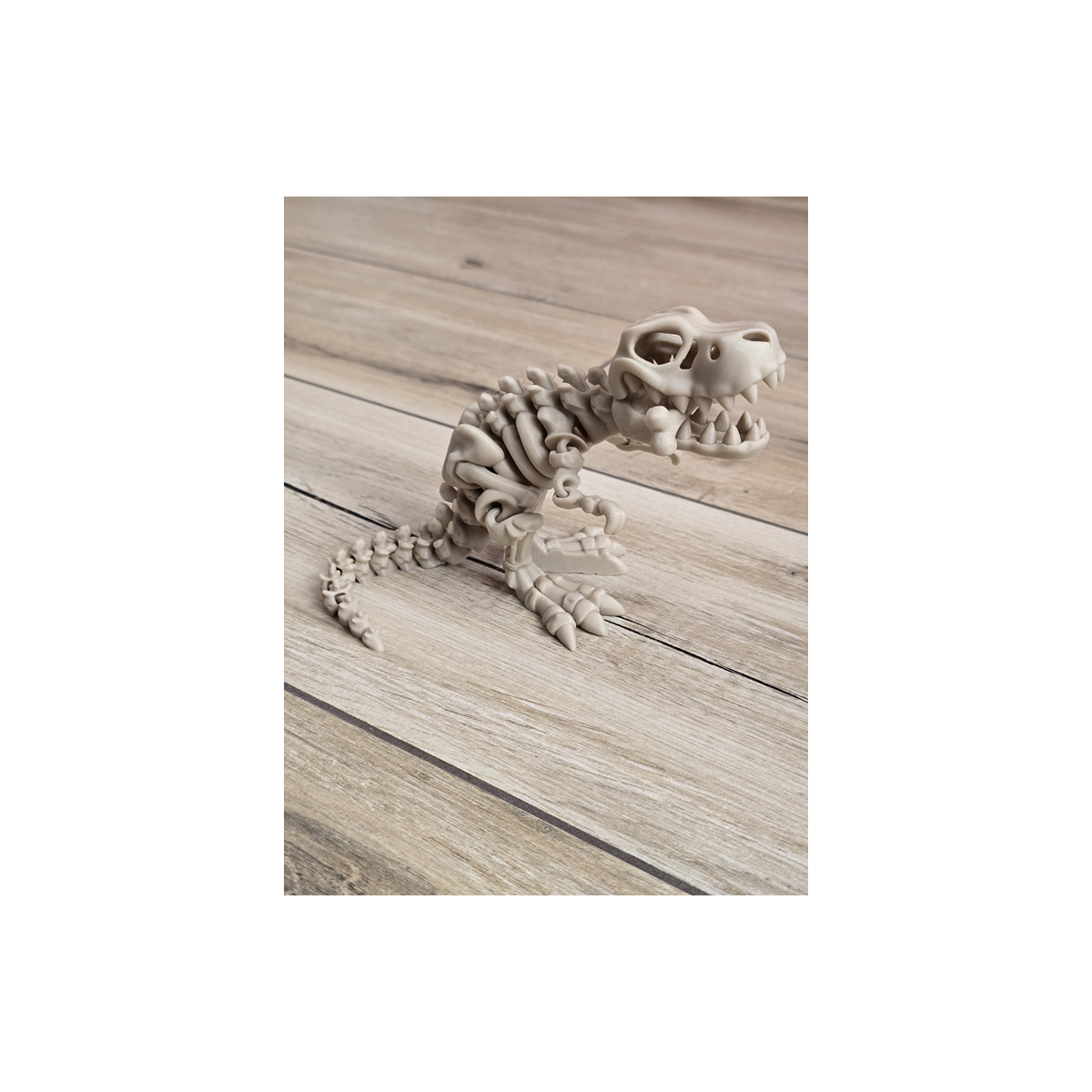 Fantastyczny Szkielet T-Rexa 25cm - 3D Kolekcjonerski Model