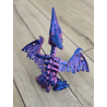 Imponujący Szkielet Pteranodona - Kolekcjonerski Model - Dwukolorowy Druk3D