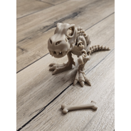 Fantastyczny Szkielet T-Rexa 25cm - 3D Kolekcjonerski Model