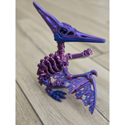 Imponujący Szkielet Pteranodona - Kolekcjonerski Model - Dwukolorowy Druk3D
