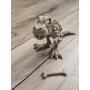 Fantastyczny Szkielet T-Rexa 25cm - 3D Kolekcjonerski Model