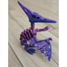 Imponujący Szkielet Pteranodona - Kolekcjonerski Model - Dwukolorowy Druk3D