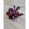 Figurka Smoka 3D Świecąca w Ciemności na Niebiesko - Druk 3D mixGadzet