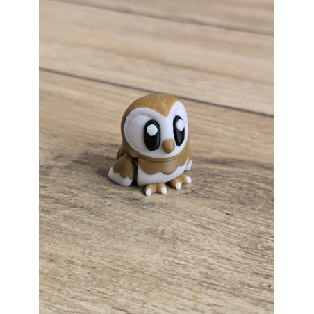 Mini figurka Sowy 3d - Druk3d fidget mixGadzet