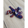 Figurka Smoka 3D Świecąca w Ciemności na Niebiesko - Druk 3D mixGadzet