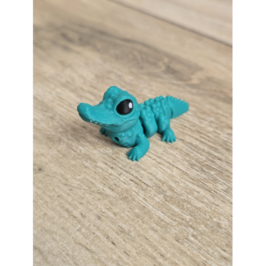 Mini figurka Krokodyla 3d - Druk3d fidget mixGadzet
