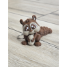 Sympatyczna Wiewiórka - brelok, który Cię rozczuli - Druk3d fidget Keychain