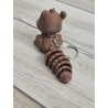 Sympatyczna Wiewiórka - brelok, który Cię rozczuli - Druk3d fidget Keychain