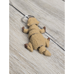 Wesoła Wydra - Brelok do Kluczy 3D - Brelok Druk3d fidget Keychain