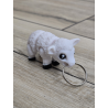 Biała Owieczka - Brelok do Kluczy 3D - Brelok Druk3d fidget Keychain