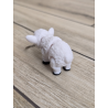 Biała Owieczka - Brelok do Kluczy 3D - Brelok Druk3d fidget Keychain
