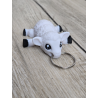 Biała Owieczka - Brelok do Kluczy 3D - Brelok Druk3d fidget Keychain