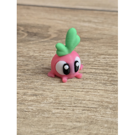 Mini figurka Rzodkiewki 3d - Druk3d fidget mixGadzet
