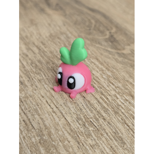 Mini figurka Rzodkiewki 3d - Druk3d fidget mixGadzet