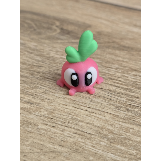 Mini figurka Rzodkiewki 3d - Druk3d fidget mixGadzet