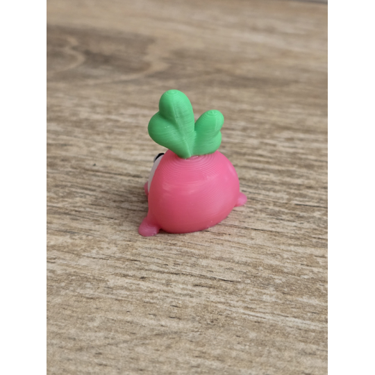Mini figurka Rzodkiewki 3d - Druk3d fidget mixGadzet