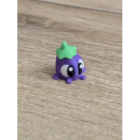 Mini figurka Bakłażan 3d - Druk3d fidget mixGadzet