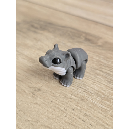 Mini figurka Hipopotam 3d - Druk3d fidget mixGadzet