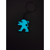 Breloczek Peugeot - Świeci w Nocy! 3d - Druk3d fidget Keychain mixGadzet
