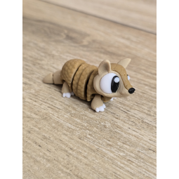 Mini figurka Pancernik 3d - Druk3d fidget mixGadzet