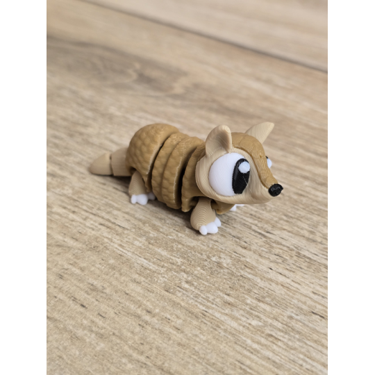 Mini figurka Pancernik 3d - Druk3d fidget mixGadzet