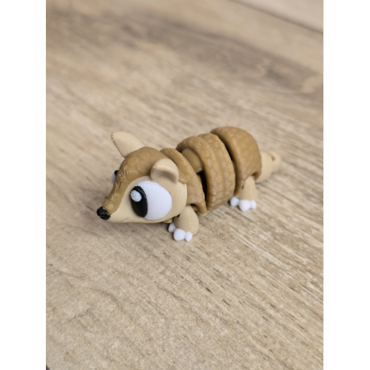 Mini figurka Pancernik 3d - Druk3d fidget mixGadzet