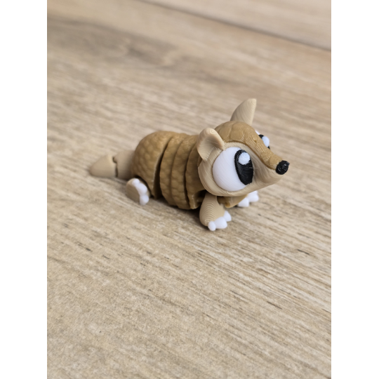 Mini figurka Pancernik 3d - Druk3d fidget mixGadzet