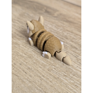 Mini figurka Pancernik 3d - Druk3d fidget mixGadzet