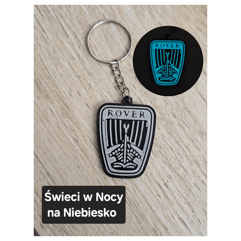 Breloczek Rover- Świeci w Nocy! 3d - Druk3d fidget Keychain mixGadzet