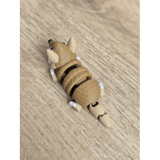 Mini figurka Pancernik 3d - Druk3d fidget mixGadzet