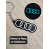 Breloczek Audi - Świeci w Nocy! 3d - Druk3d fidget Keychain mixGadzet