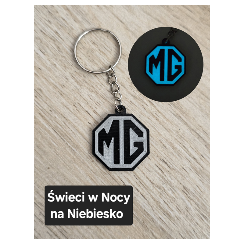 Breloczek MG - Świeci w Nocy! 3d - Druk3d fidget Keychain mixGadzet
