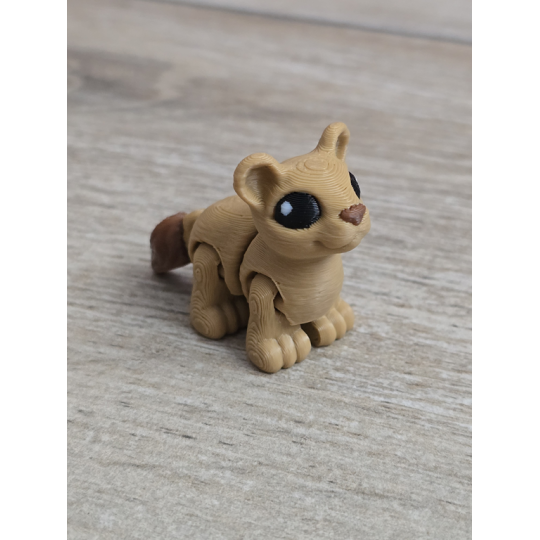 Mini figurka Lwicy 3d - Druk3d fidget mixGadzet
