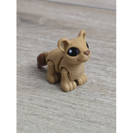 Mini figurka Lwicy 3d - Druk3d fidget mixGadzet