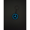 Breloczek Mercedes - Świeci w Nocy! 3d - Druk3d fidget Keychain mixGadzet