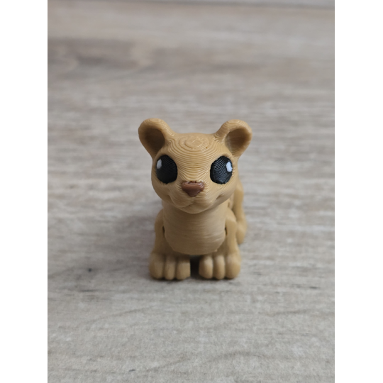 Mini figurka Lwicy 3d - Druk3d fidget mixGadzet