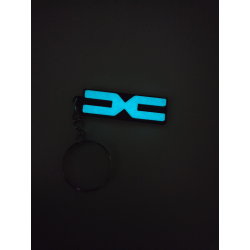 Breloczek Dacia - Świeci w Nocy! 3d - Druk3d fidget Keychain mixGadzet