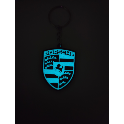 Breloczek Porsche - Świeci w Nocy! 3d - Druk3d fidget Keychain mixGadzet
