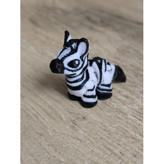 Mini figurka Zebry 3d - Druk3d fidget mixGadzet