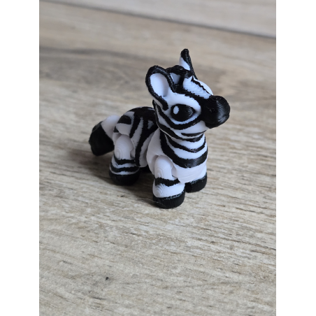 Mini figurka Zebry 3d - Druk3d fidget mixGadzet