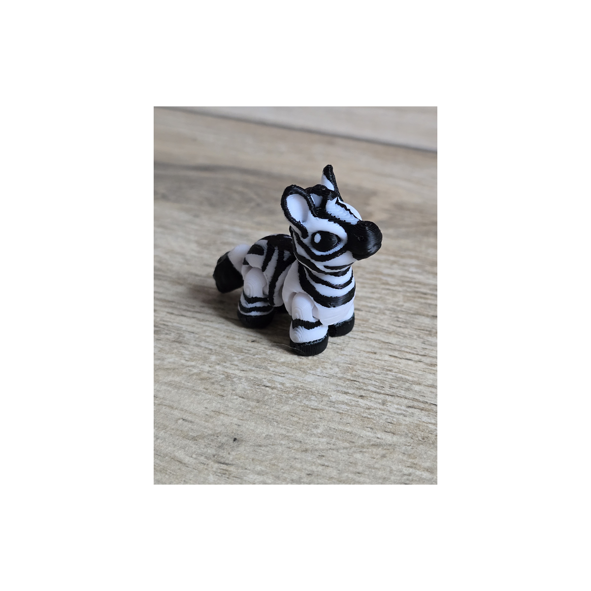 Mini figurka Zebry 3d - Druk3d fidget mixGadzet