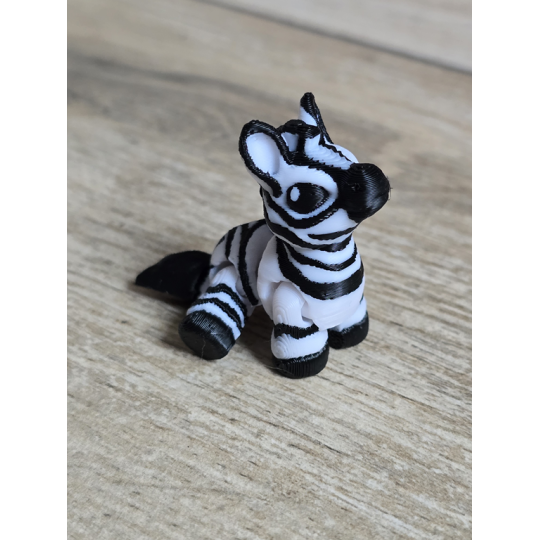 Mini figurka Zebry 3d - Druk3d fidget mixGadzet