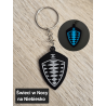 Breloczek Koenigsegg - Świeci w Nocy! 3d -Druk3d fidget Keychain mixGadzet