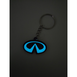 Breloczek Infinity - Świeci w Nocy! 3d - Druk3d fidget Keychain mixGadzet