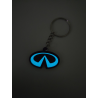 Breloczek Infinity - Świeci w Nocy! 3d - Druk3d fidget Keychain mixGadzet