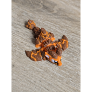 Mini Figurka Lava Dragon 3d - Druk3d fidget mixGadzet