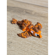 Mini Figurka Lava Dragon 3d - Druk3d fidget mixGadzet