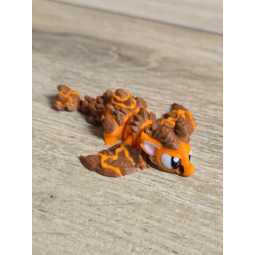 Mini Figurka Lava Dragon 3d - Druk3d fidget mixGadzet