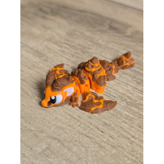 Mini Figurka Lava Dragon 3d - Druk3d fidget mixGadzet