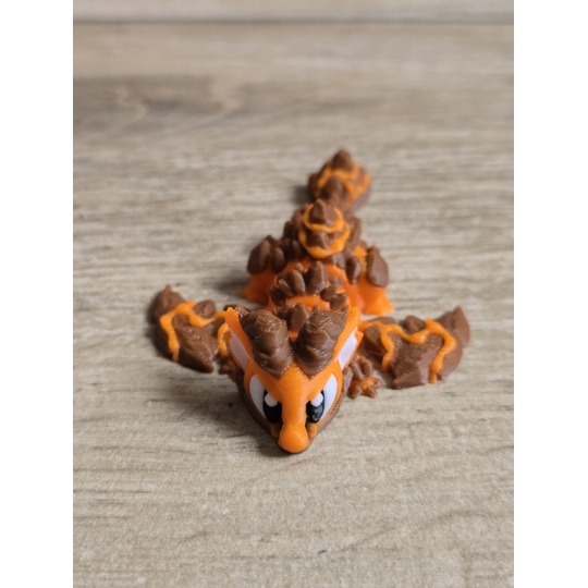 Mini Figurka Lava Dragon 3d - Druk3d fidget mixGadzet